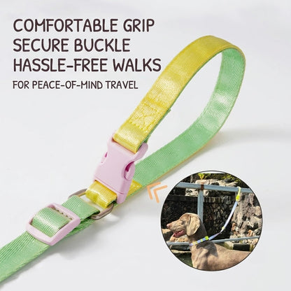 Adjustable Buckle Handle Dog Leash