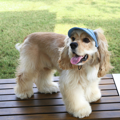 Adjustable Sun Protection Dog Hat