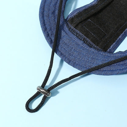Denim Style Dog Hat