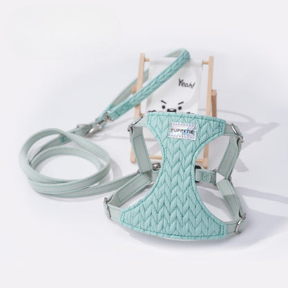 Quilted Soft Harness & Leash Set
