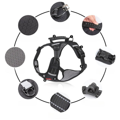 Reflective No-Pull Dog Harness