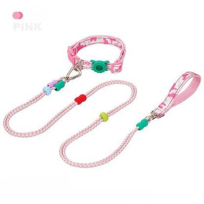 Braided Reflective Collar & Leash Set