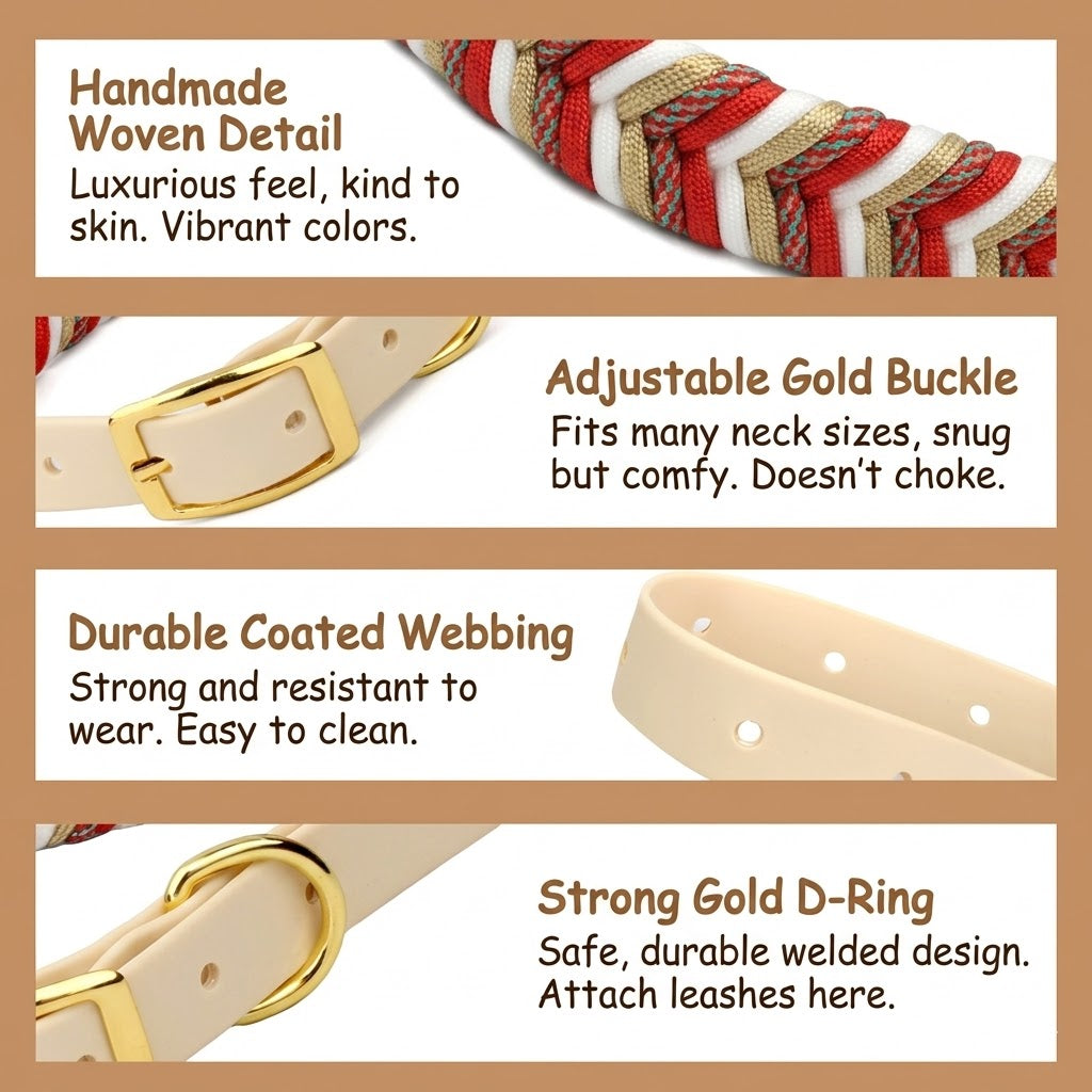 Braided Dog Collar