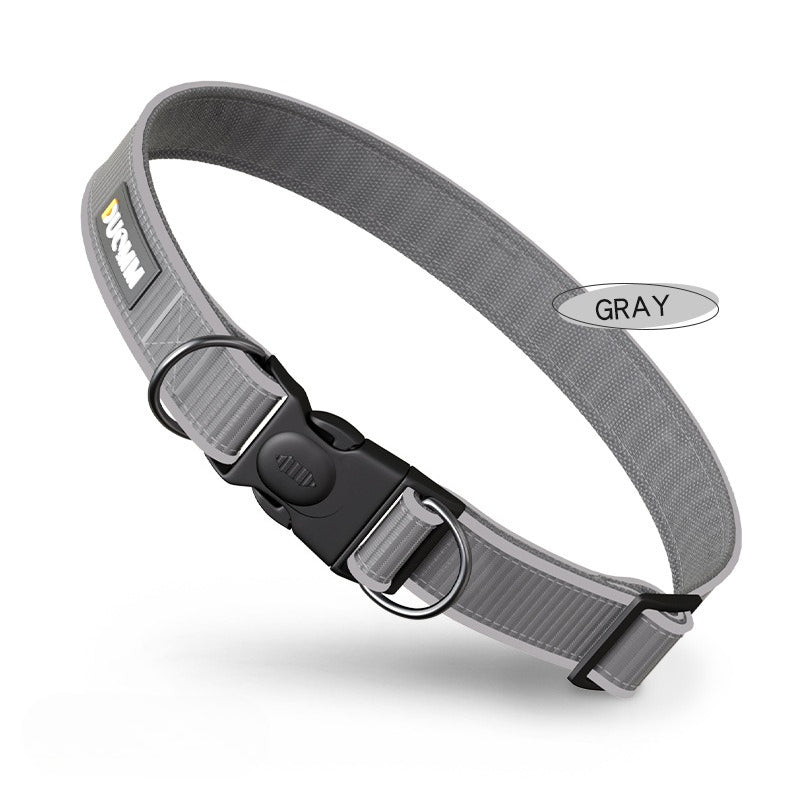 Reflective Nylon Dog Collar