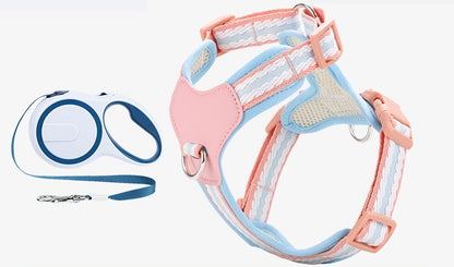 Breathable Y-Shape Harness & Leash Set