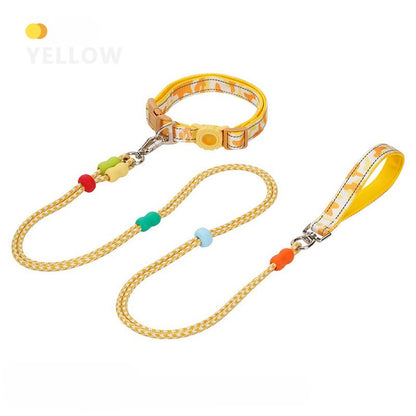 Braided Reflective Collar & Leash Set