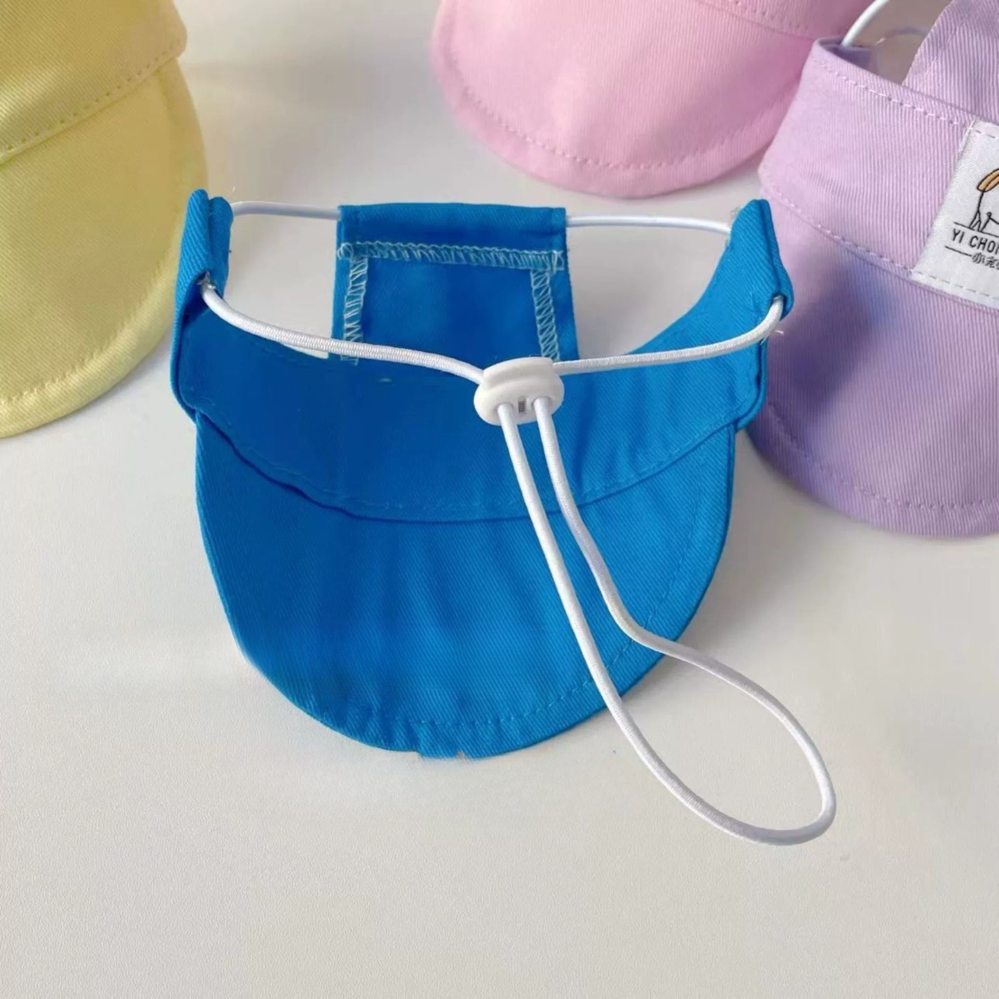 Adjustable Canvas Dog Hat