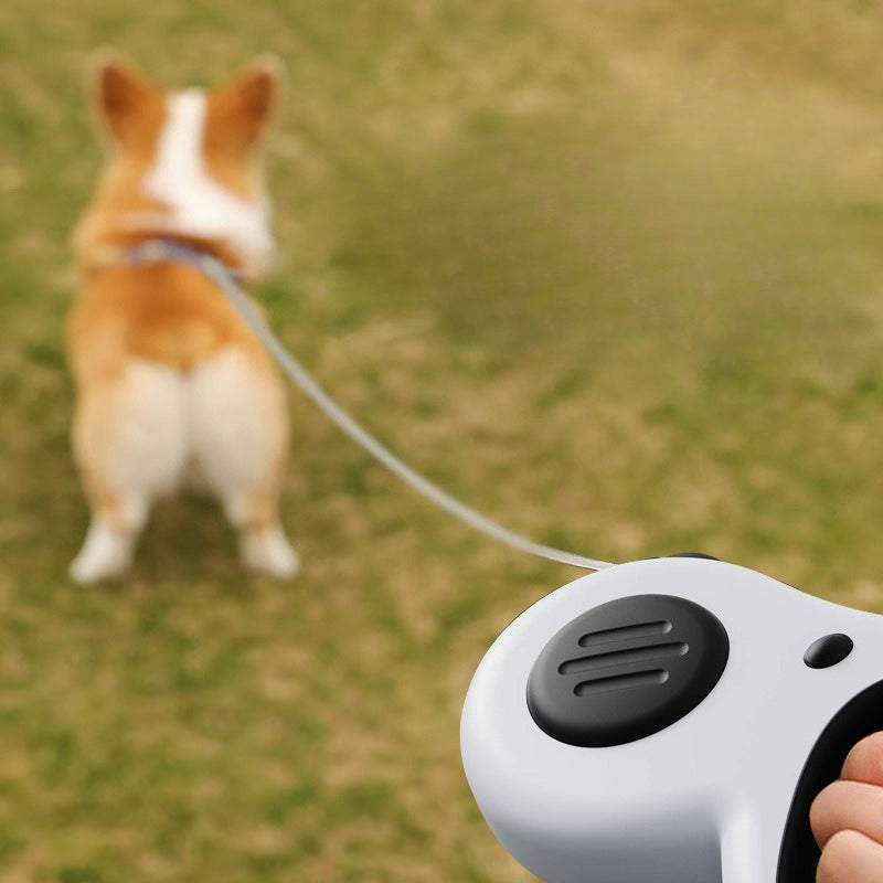 Retractable Reflective Dog Leash
