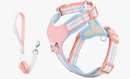 Breathable Y-Shape Harness & Leash Set