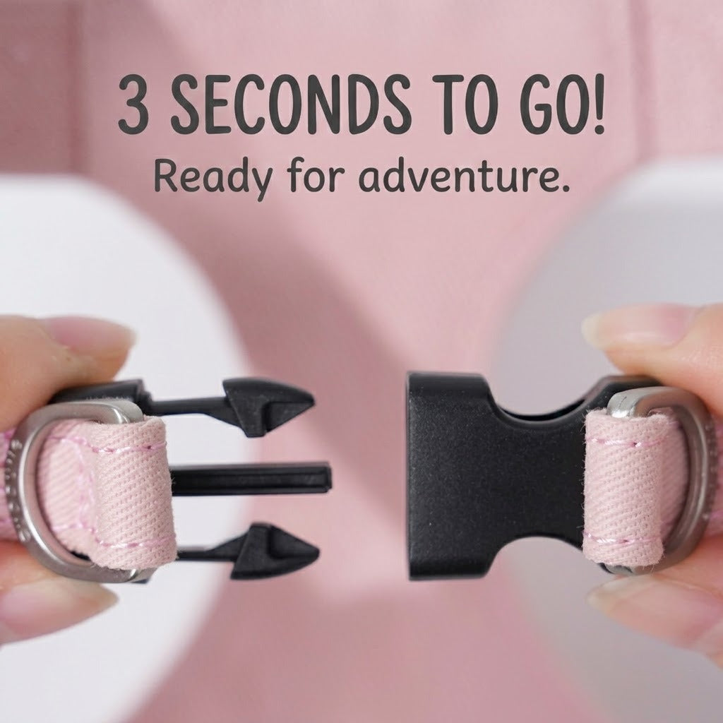 Quilted Soft Harness & Leash Set