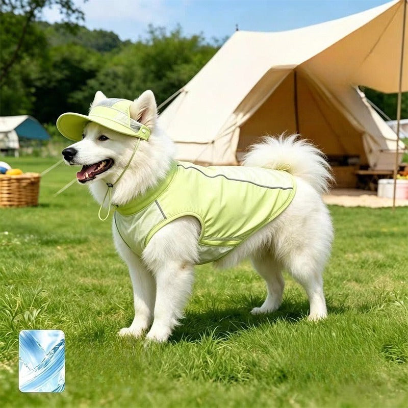Breathable Sun Protection Dog Hat