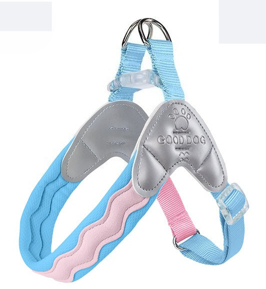 Wave Pattern Dog Harness