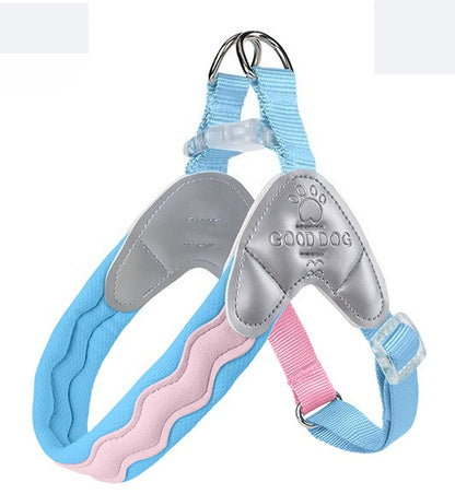 Wave Pattern Dog Harness
