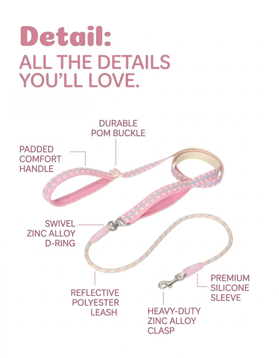 Reflective Hands-Free Dog Leash