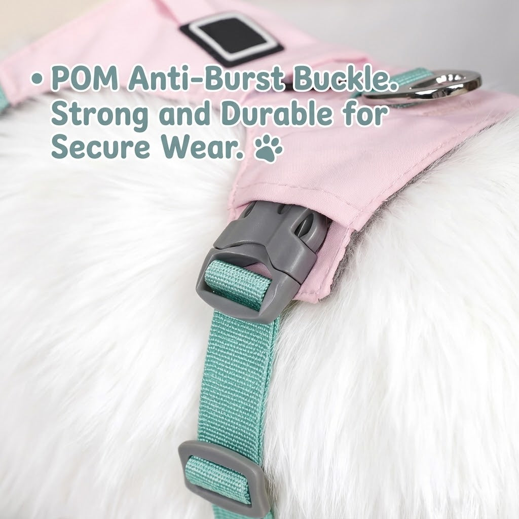 Lightweight Breathable Harness & Leash Set