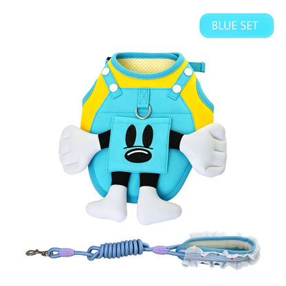 Cartoon Hands & Feet Harness & Leash Set
