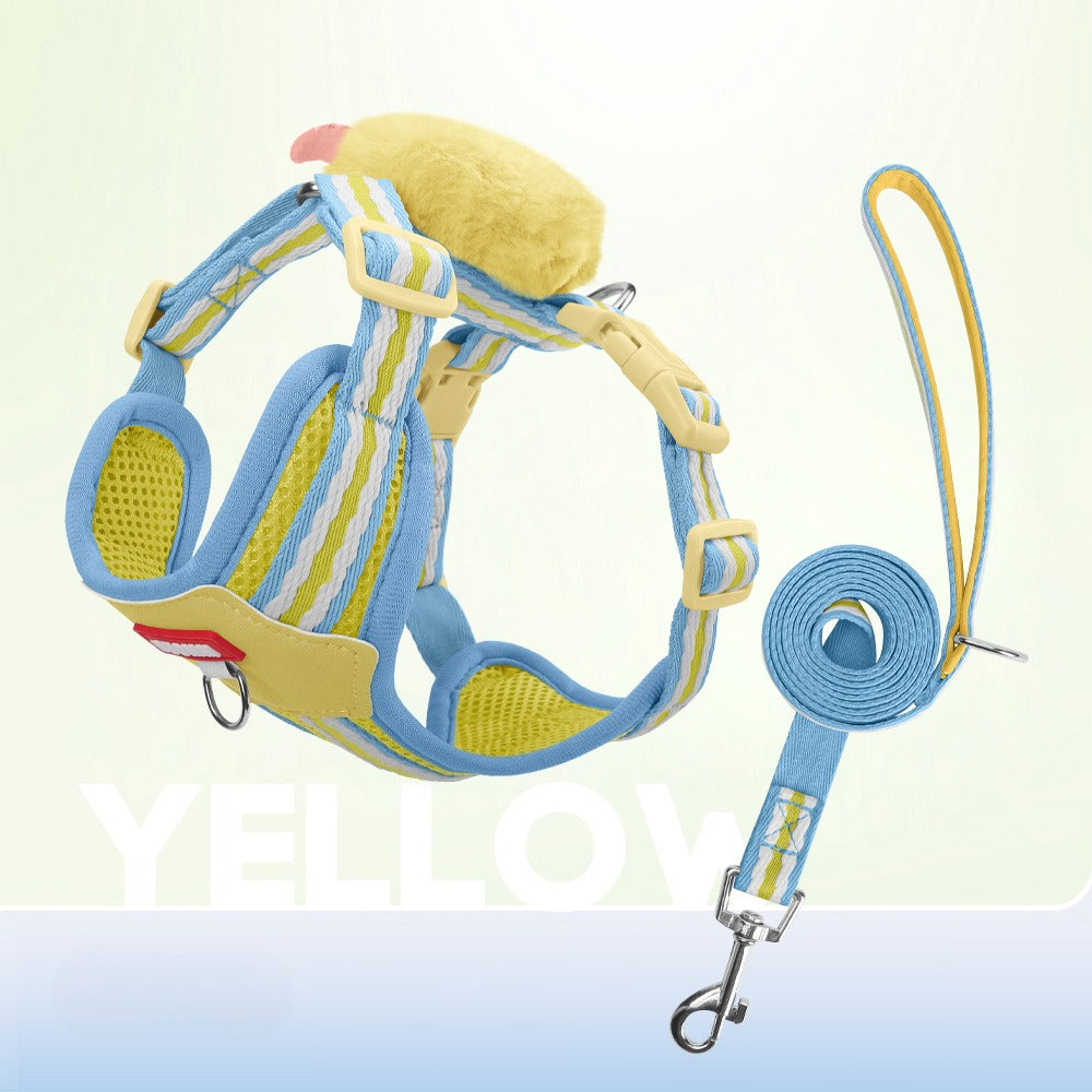 Plush Monster Harness & Leash Set