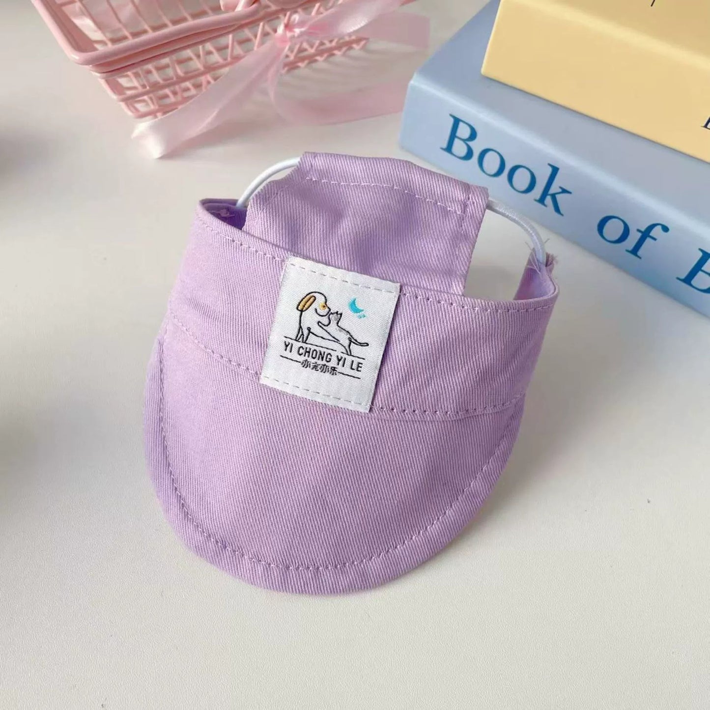 Adjustable Canvas Dog Hat