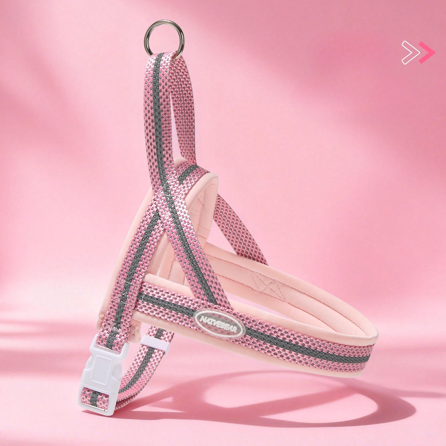 Reflective Mesh Harness & Leash Set