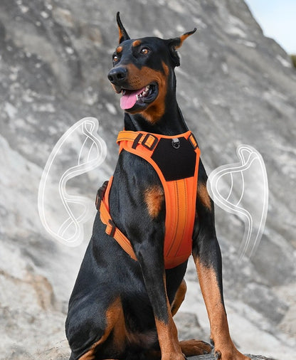 Reflective Tactical Dog Harness