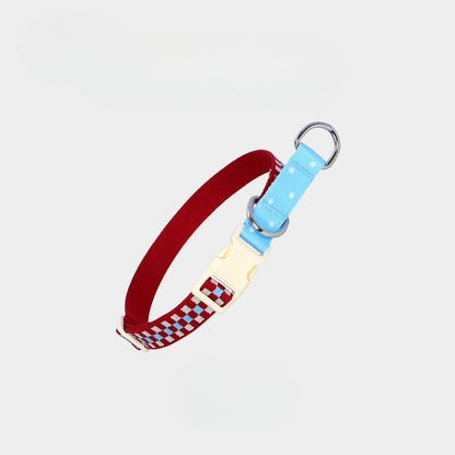 Polka Dot Martingale Dog Collar