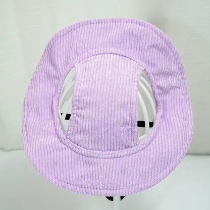 Corduroy Dog Hat