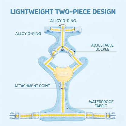 Lightweight No-Pull Harness & Leash Set
