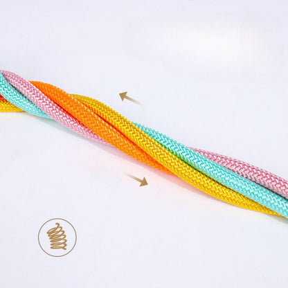 Braided Sponge Handle Dog Leash