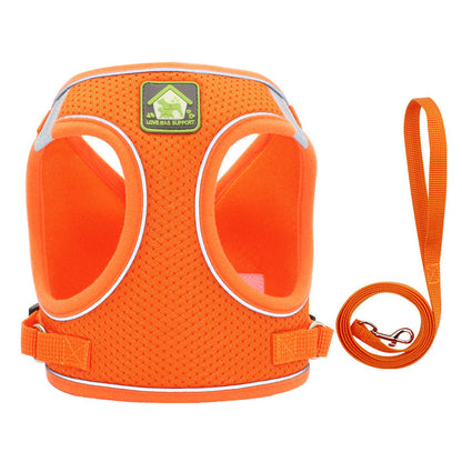 Reflective Mesh Harness & Leash Set