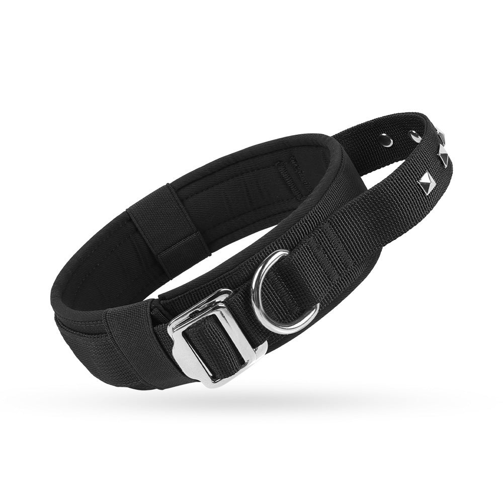 Tactical Rivet Dog Collar