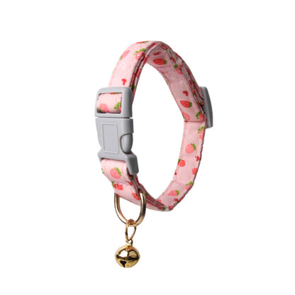 Floral Print Dog Collar