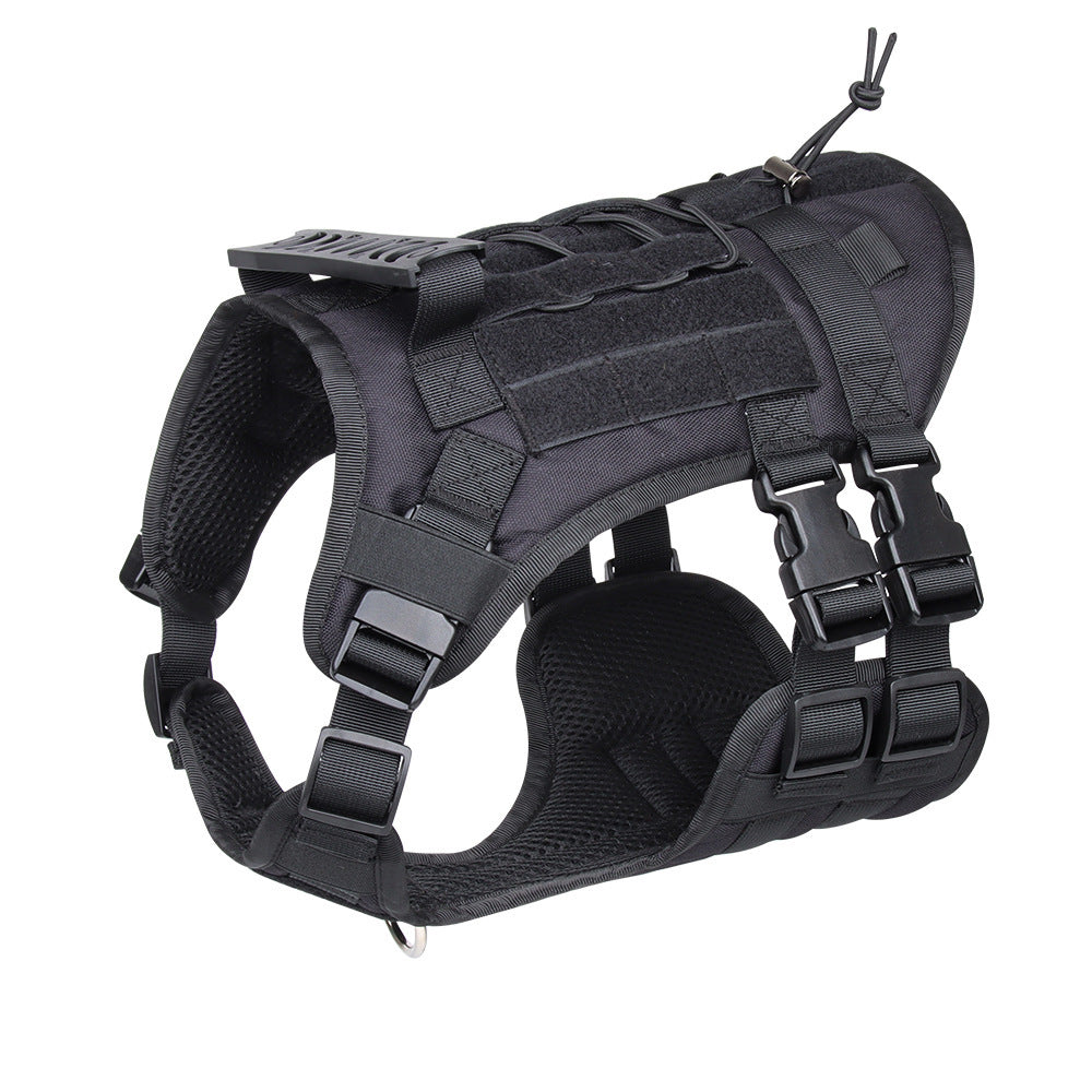 Tactical Dog Harness, Leash & Pouch Set