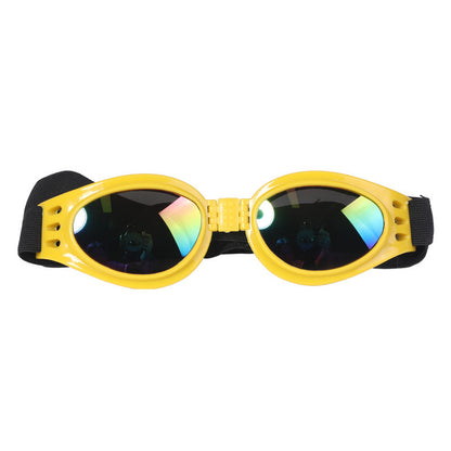 Foldable UV Protection Dog Sunglasses – Black