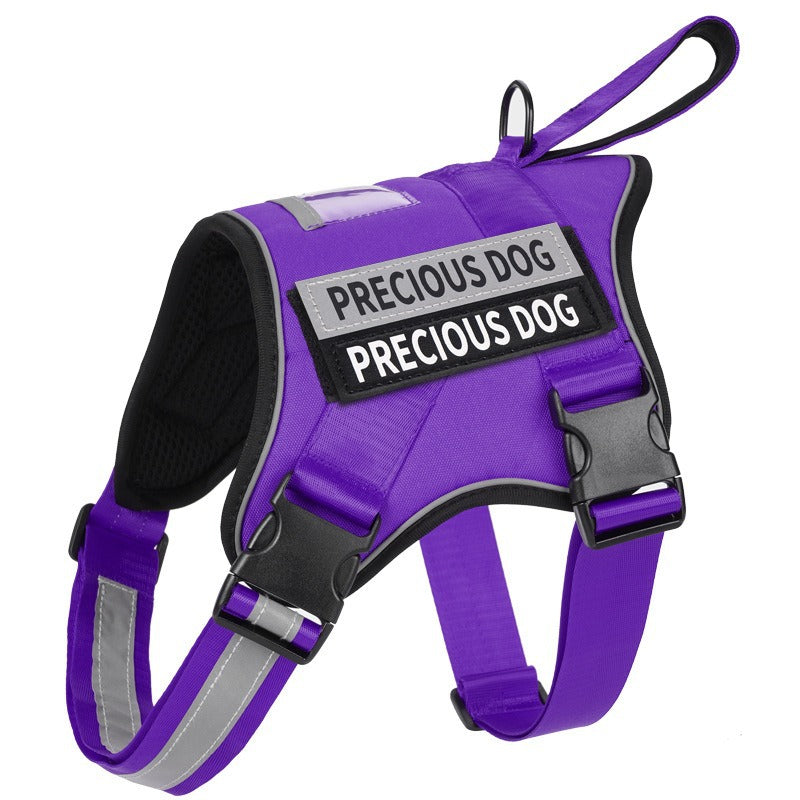 Reflective No-Pull Dog Harness for Dogs – Black