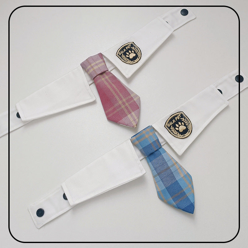 Plaid JK Style Dog Collar for Dogs – Multi
