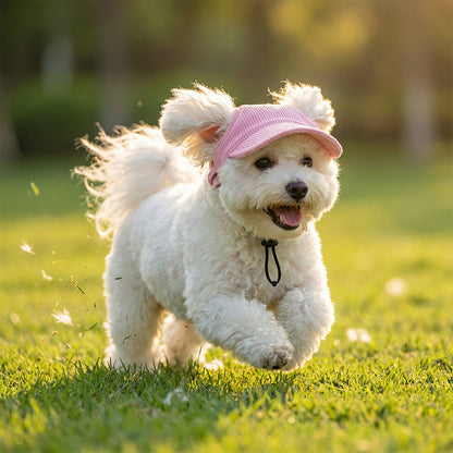 Corduroy Dog Baseball Cap