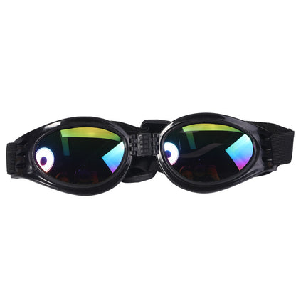 Foldable UV Protection Dog Sunglasses – Black