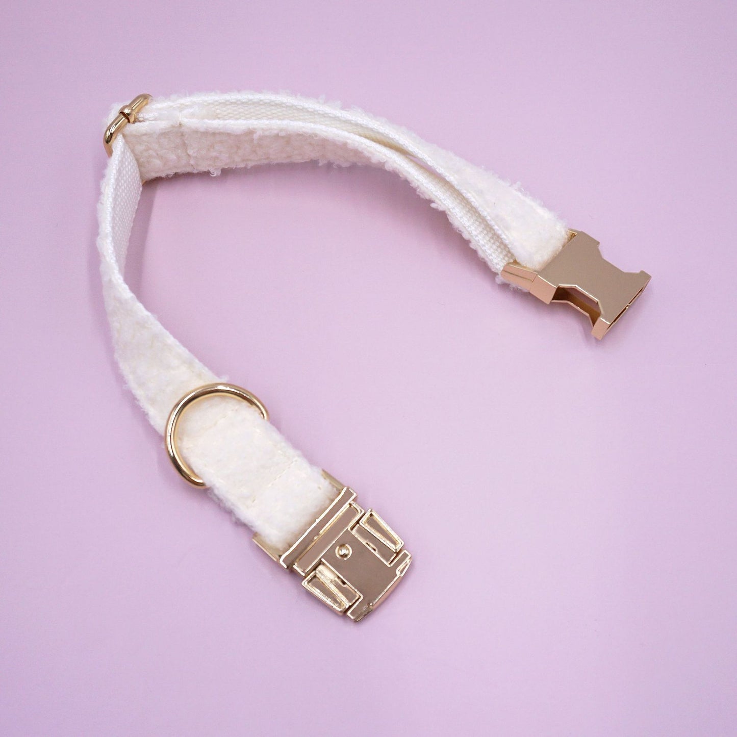 Soft Teddy Fleece Dog Collar