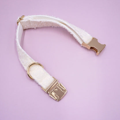 Soft Teddy Fleece Dog Collar