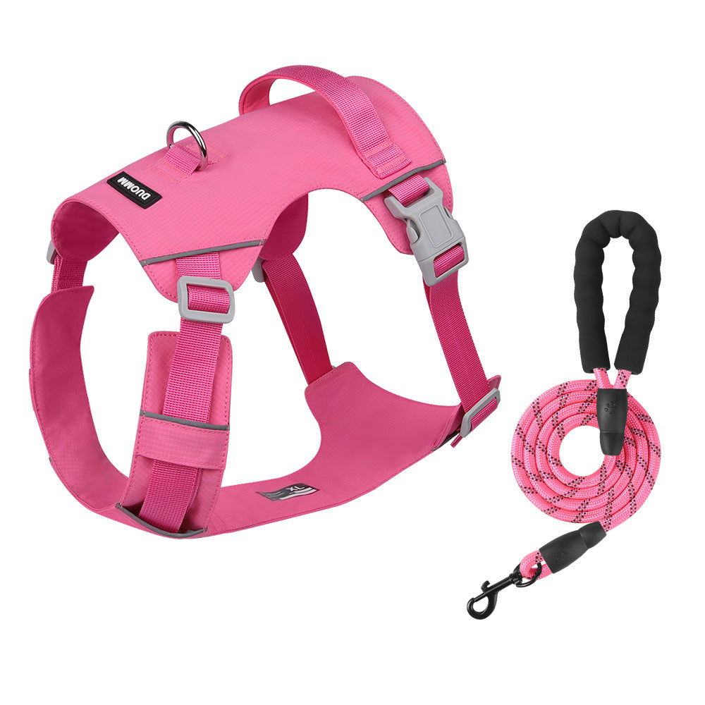 Reflective Lightweight Dog Harness & Leash Set