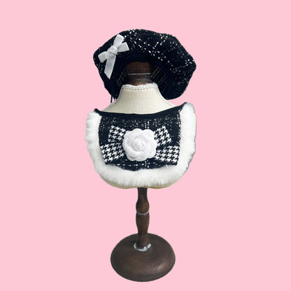 Plaid Dog Accessory Set for Dogs – Multicolor