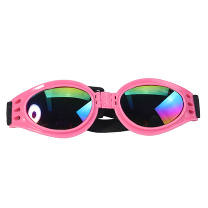 Foldable UV Protection Dog Sunglasses – Black