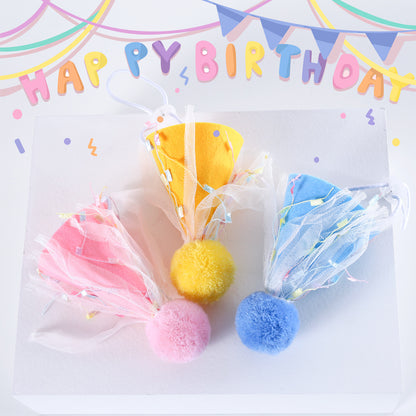 Macaron Party Birthday Hat for Dogs – Multicolor