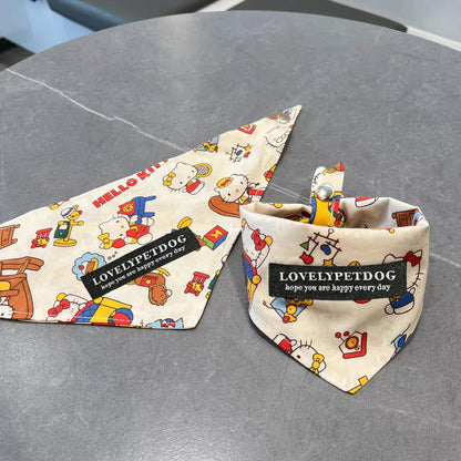Paisley & Plaid Dog Bandana