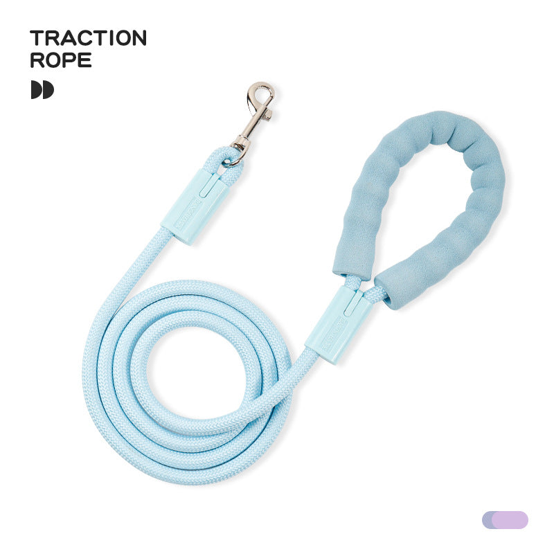 Braided Nylon Dog Leash for Dogs – Multi