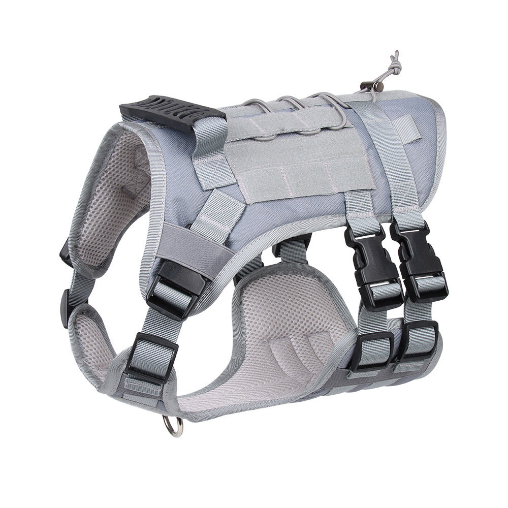 Tactical Dog Harness, Leash & Pouch Set