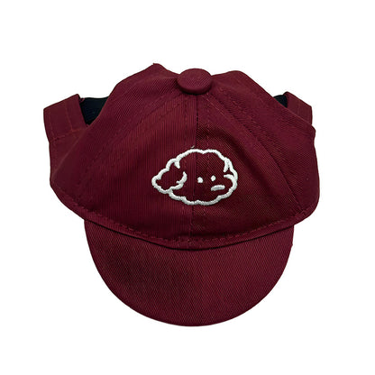 Embroidered Baseball Dog Hat for Dogs – Blue
