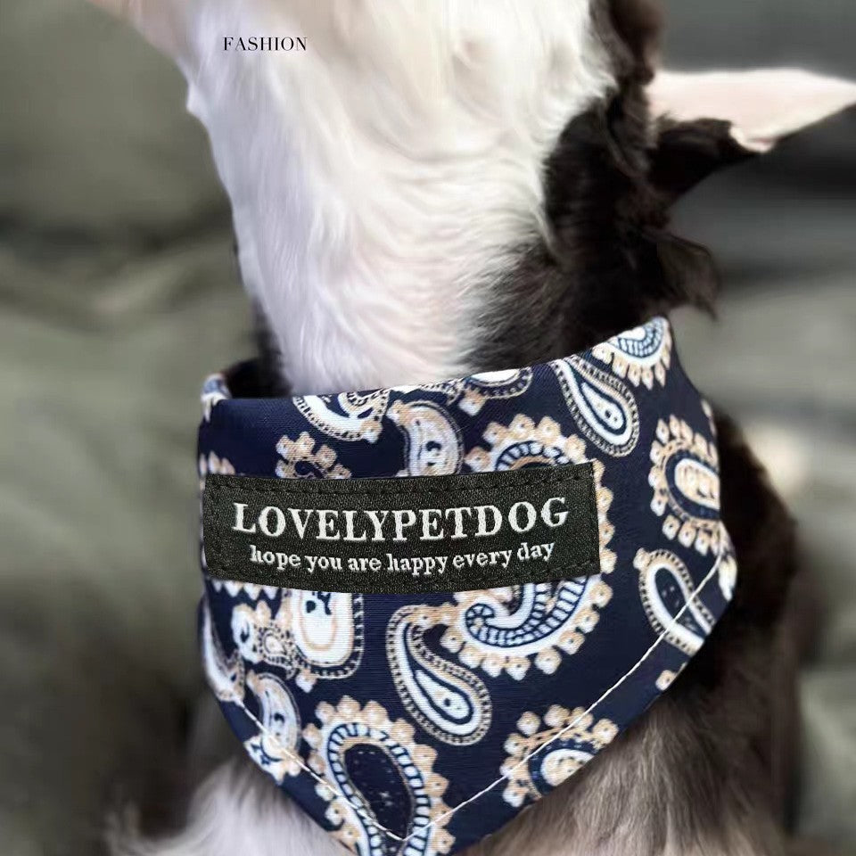 Paisley & Plaid Dog Bandana