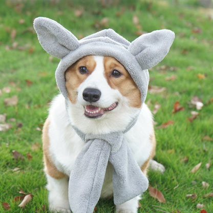 Bunny Ear Plush Dog Hat