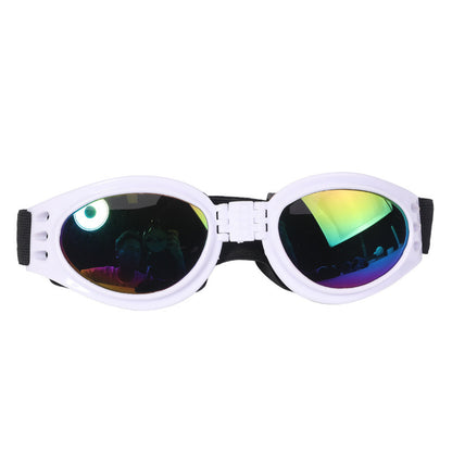Foldable UV Protection Dog Sunglasses – Black